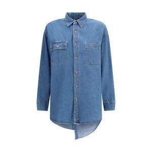 E.L.V. DENIM Classic Denim Shirt Women Blue Shirts